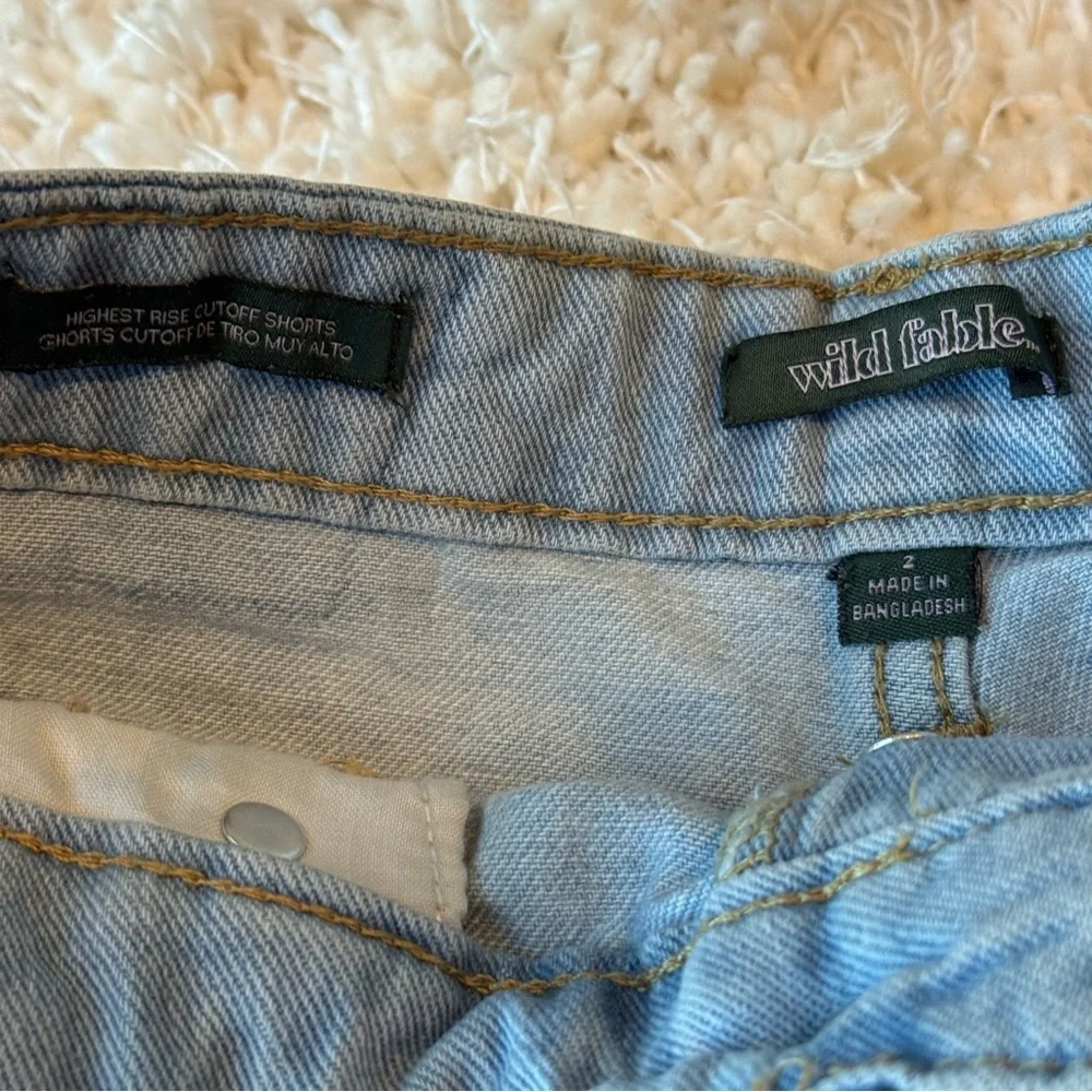 Wild Fable High Rise Cutoff Shorts